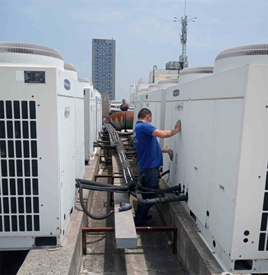 兴山中央空调制热和不制冷系统维修方法